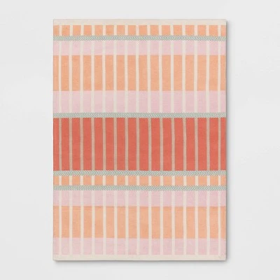 Kids' Rug Pink/Orange - Pillowfort™ 6 Kids' Rug Pink/Orange - Pillowfort™ - Image 4