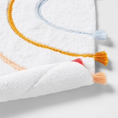 Rainbow Kids' Bath Rug - Pillowfort™ 5 Rainbow Kids' Bath Rug - Pillowfort™ - Image 3