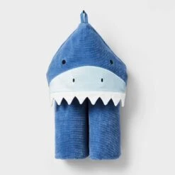 25"x50" Shark Kids' Hooded Towel - Pillowfort™ -Pillowfort GUEST 442f2d8c 5bbf 4bf1 9c8d 26a27879d186