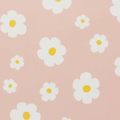 Pink Daisy Kids' Wallpaper - Pillowfort™ 4 Pink Daisy Kids' Wallpaper - Pillowfort™ - Image 2