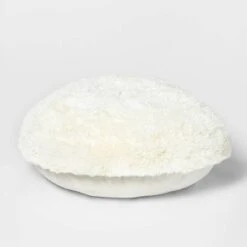 Faux Fur Floor Kids' Pillow Cream - Pillowfort™