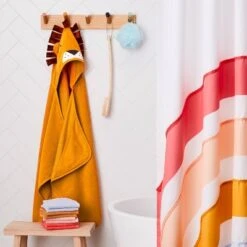 Pillowfort 38 25"x50" Lion Kids' Hooded Towel - Pillowfort™