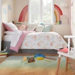 4'x5'6" Ombre Neon Rainbow Tufted Kids' Rug - Pillowfort™ -Pillowfort GUEST e89a3c7b 93e5 4668 a657 44c8522a489e 2